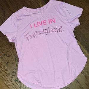 Disney Parks Fantasyland Rhinestone Shirt